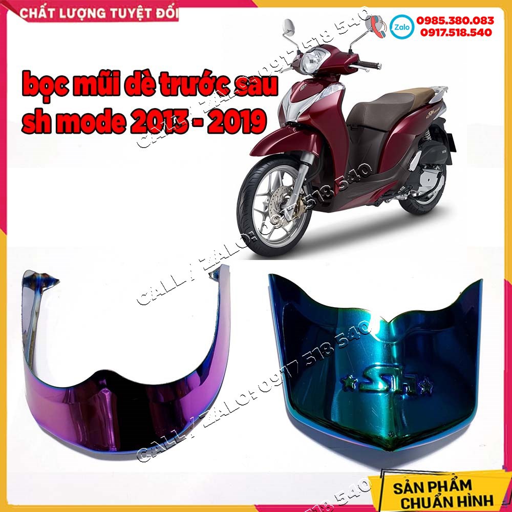 Bọc mũi dè sh mode 2013 - 2019 xi màu titan