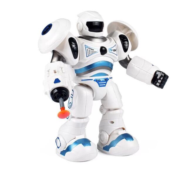Đồ chơi Robot chạy pin bắn tên dính
