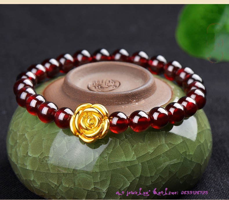 Hoa hồng nhỏ vàng 24k