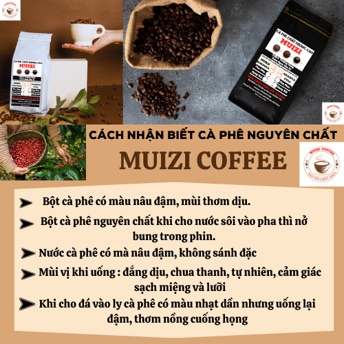 Cà phê hạt nguyên chất, cà phê hạt ROBUSTA 100% Rang Mộc ( 1KG )