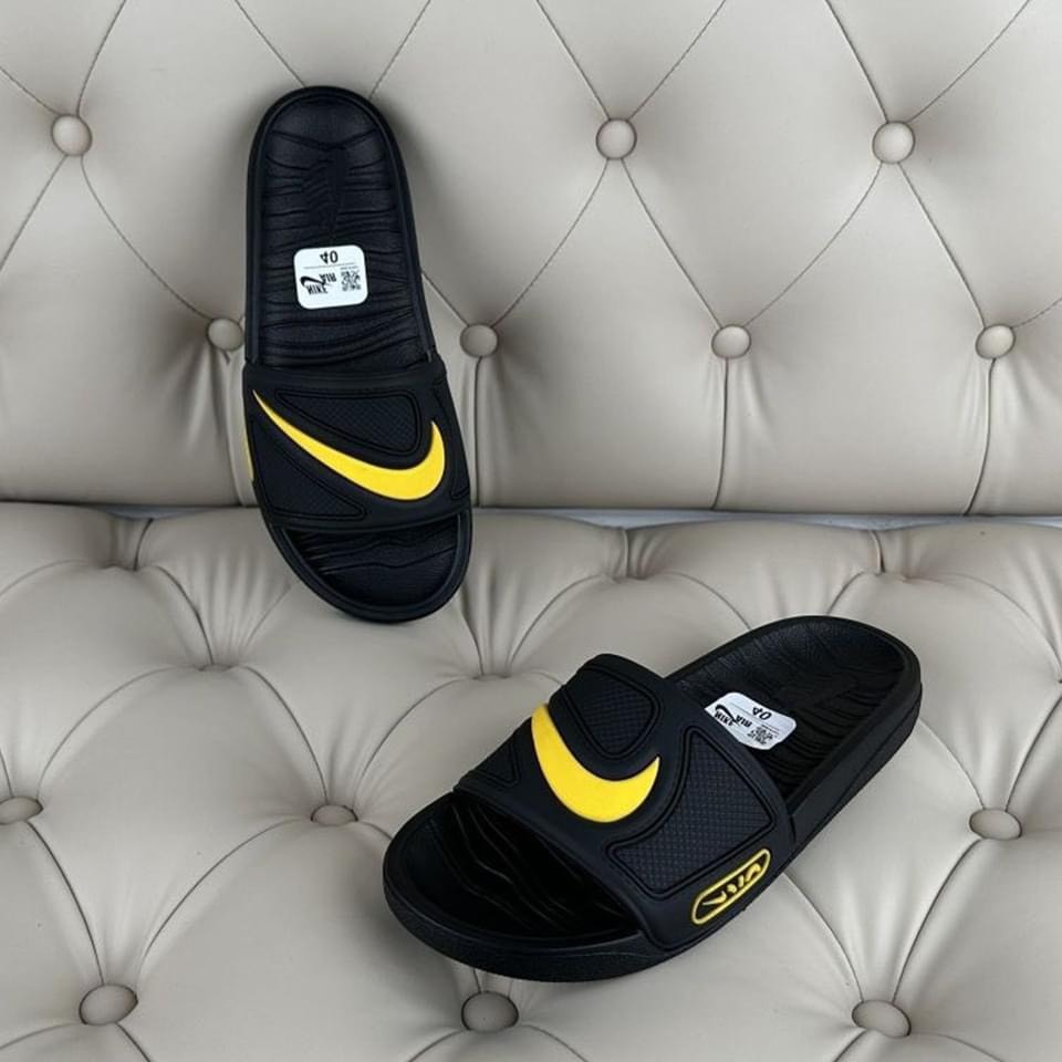 Men's sandals J D men and women, men's horizontal strap slippers boy rubber sole shoes with shoes