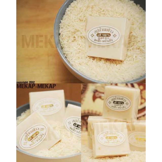 [HCM]Soap Rửa Mặt Cám Gạo Sữa Làm Trắng Da