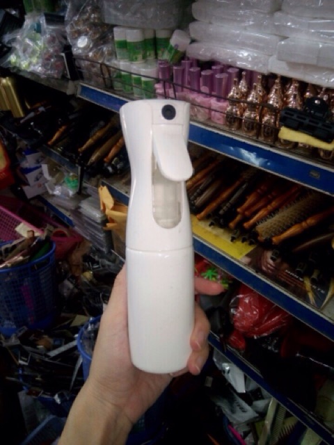 Bình phun xịt nano cắt tóc nam - Trắng 200ml