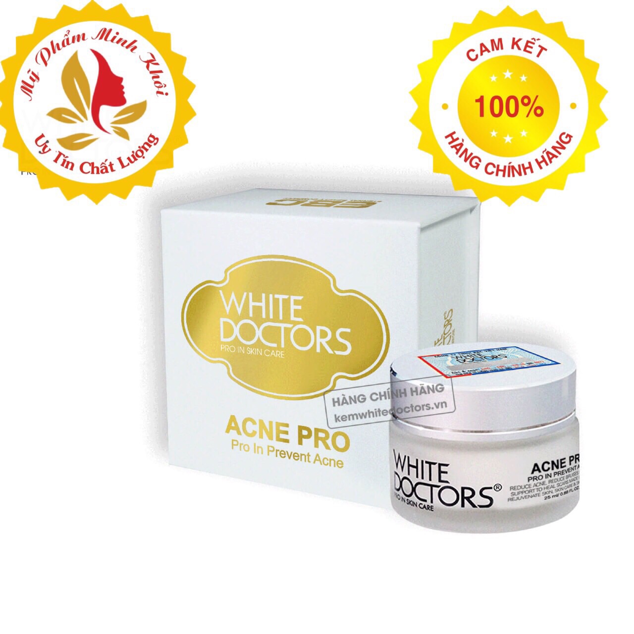 [HCM]Kem White Doctor mụn Acne pro
