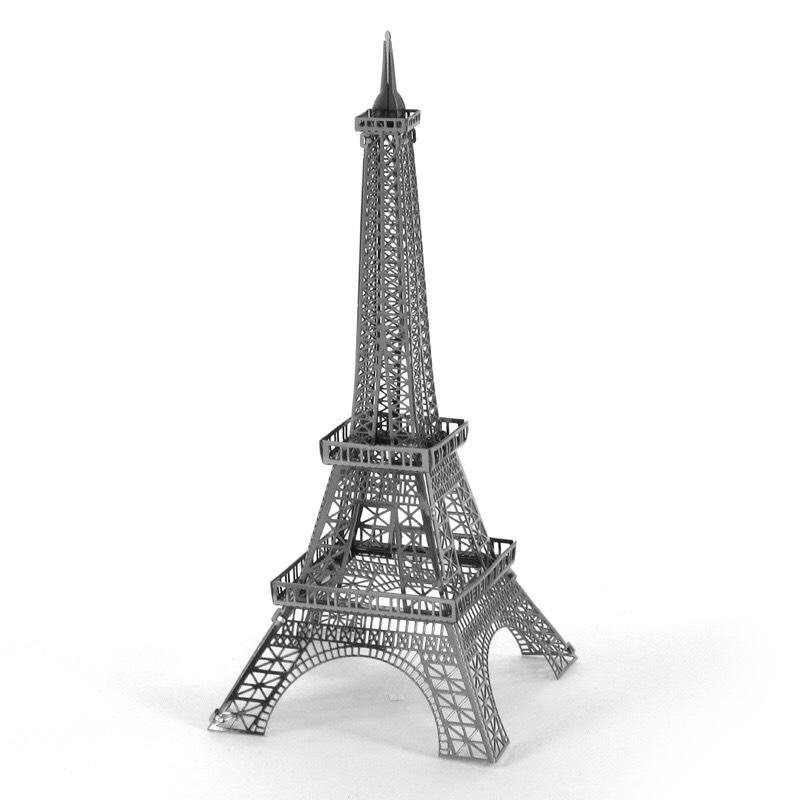 mô hình 3d kim loại, lắp ráp tháp Eiffel tower
