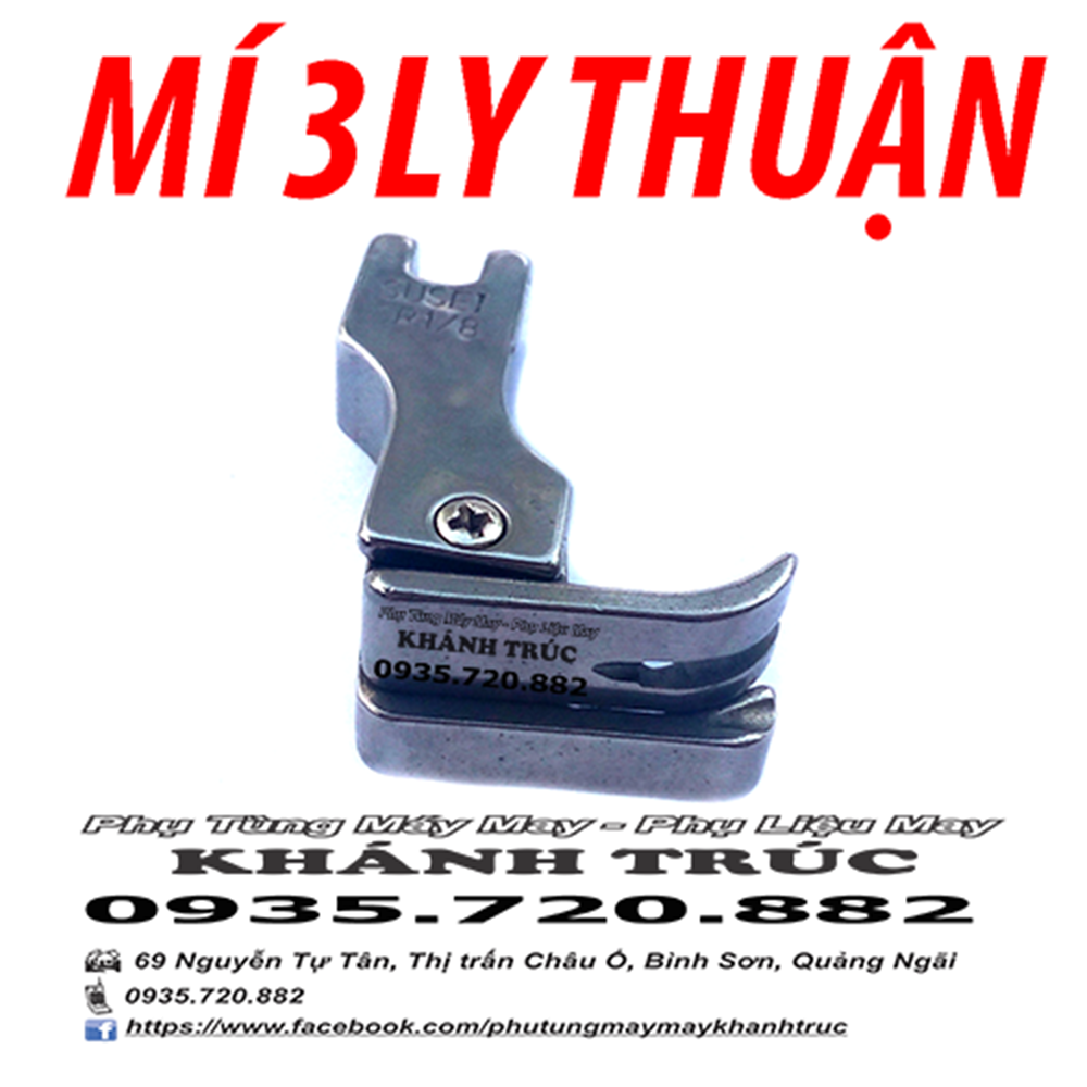 Chân vịt mí 3ly máy may công nghiệp 1kim