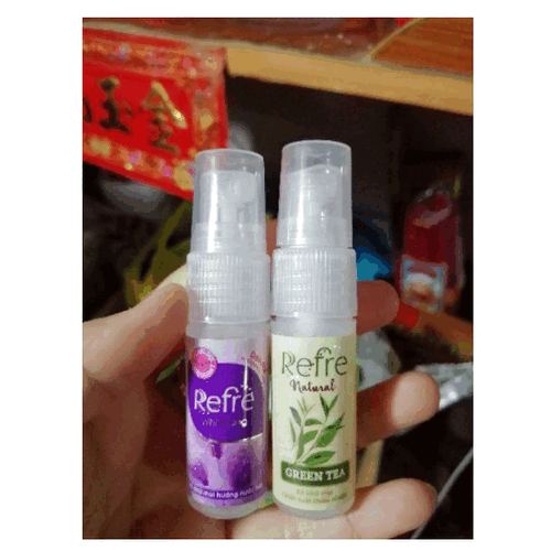 Xịt khử mùi Refre Trà xanh thơm lâu 6ml