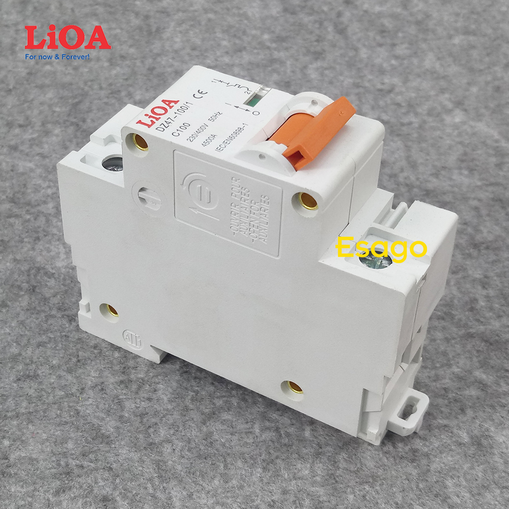 [HCM][100A] Cầu dao tự động (APTOMAT) LiOA loại 1 cực 100A