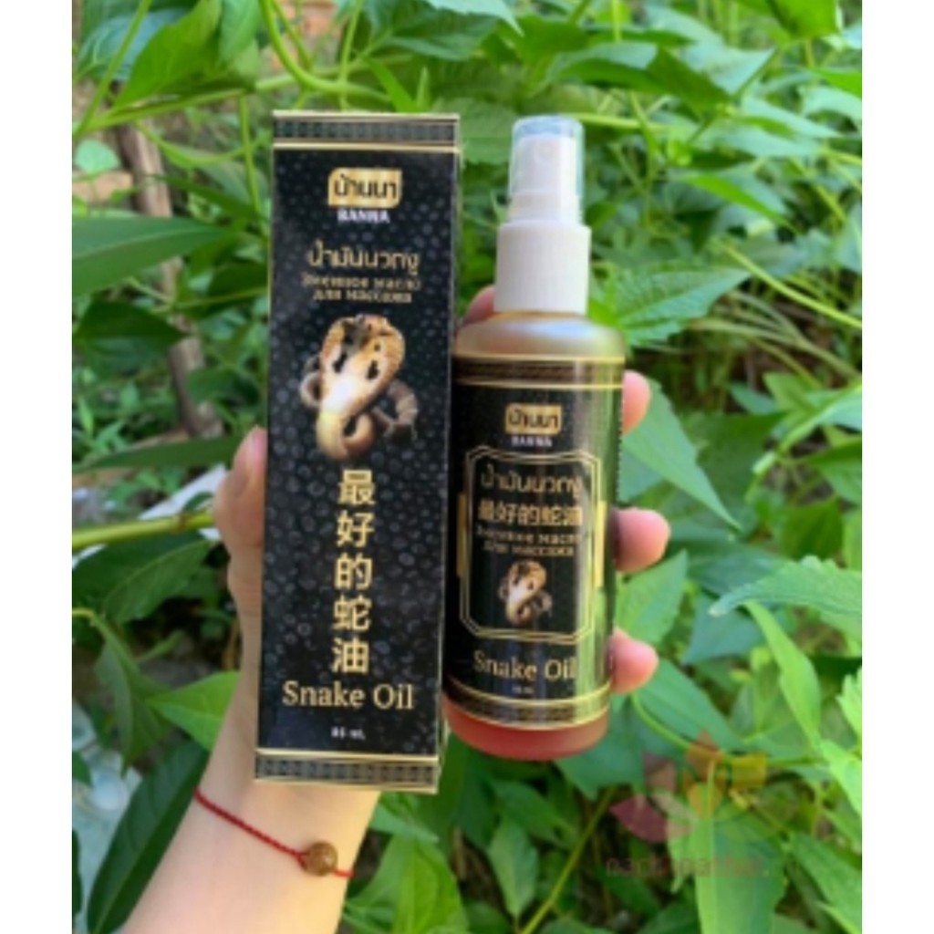 { Mới Nhất } Dầu Xịt Rắn Xoa Bóp Snake Oil 85ml