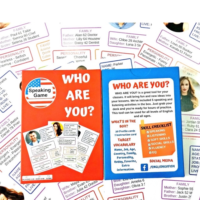 [HCM]Game Who are you - game bạn là ai!!