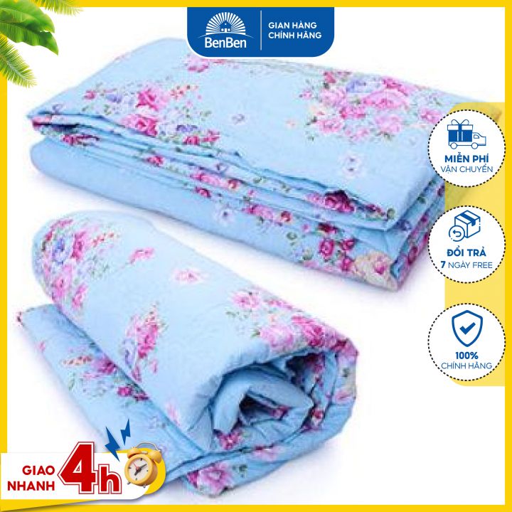 Chăn ngủ cotton cotton hàng VN size 160x200cm - khách chat chọn mẫu - Ben Ben - chăn chần gòn