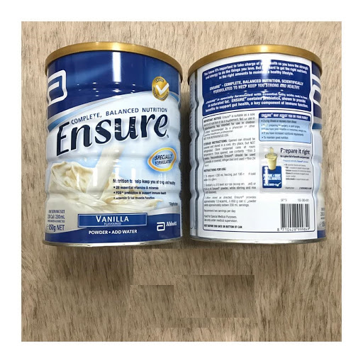 Sữa Bột Ensure Úc Vị Vani (850g)