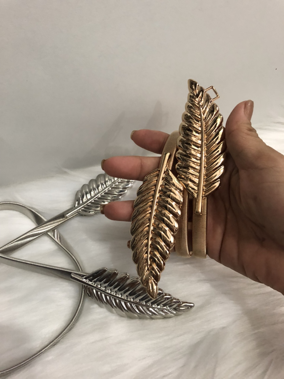 [HCM]Thắt lưng chiếc lá free size