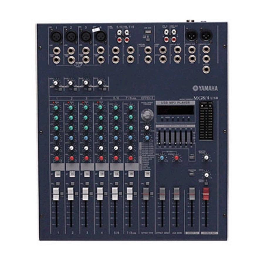 [HCM][Trả góp 0%]Mixer Yamaha MG8 / 4USB