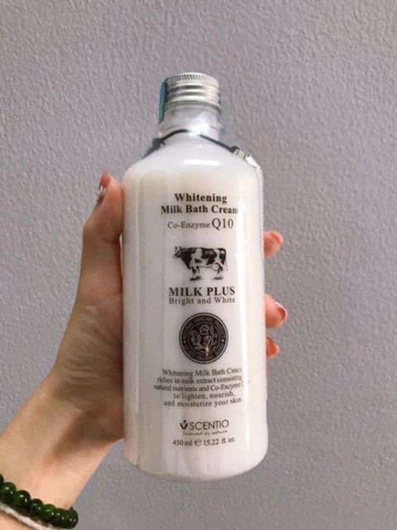 Sữa tắm bò Milk plus Q10 Thái Lan 450ml