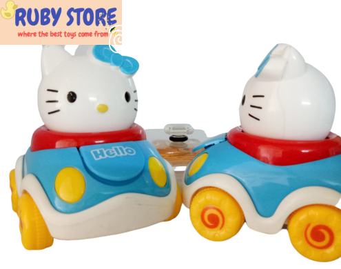 [Đồ chơi chạy trớn] XE MÈO HELLO KITTY MINI SIÊU CUTE