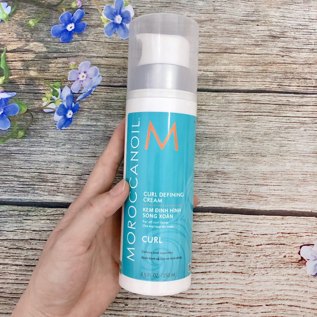 Kem Định Hình Tóc Xoăn Moroccanoil Curl Defining Cream Chính Hãng 250ML