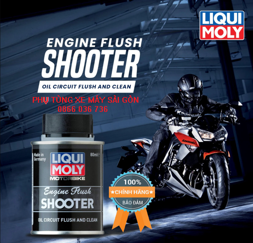 Dung dịch súc động cơ Liqui Moly Engine Flush 80ml - Nhập khẩu Đức