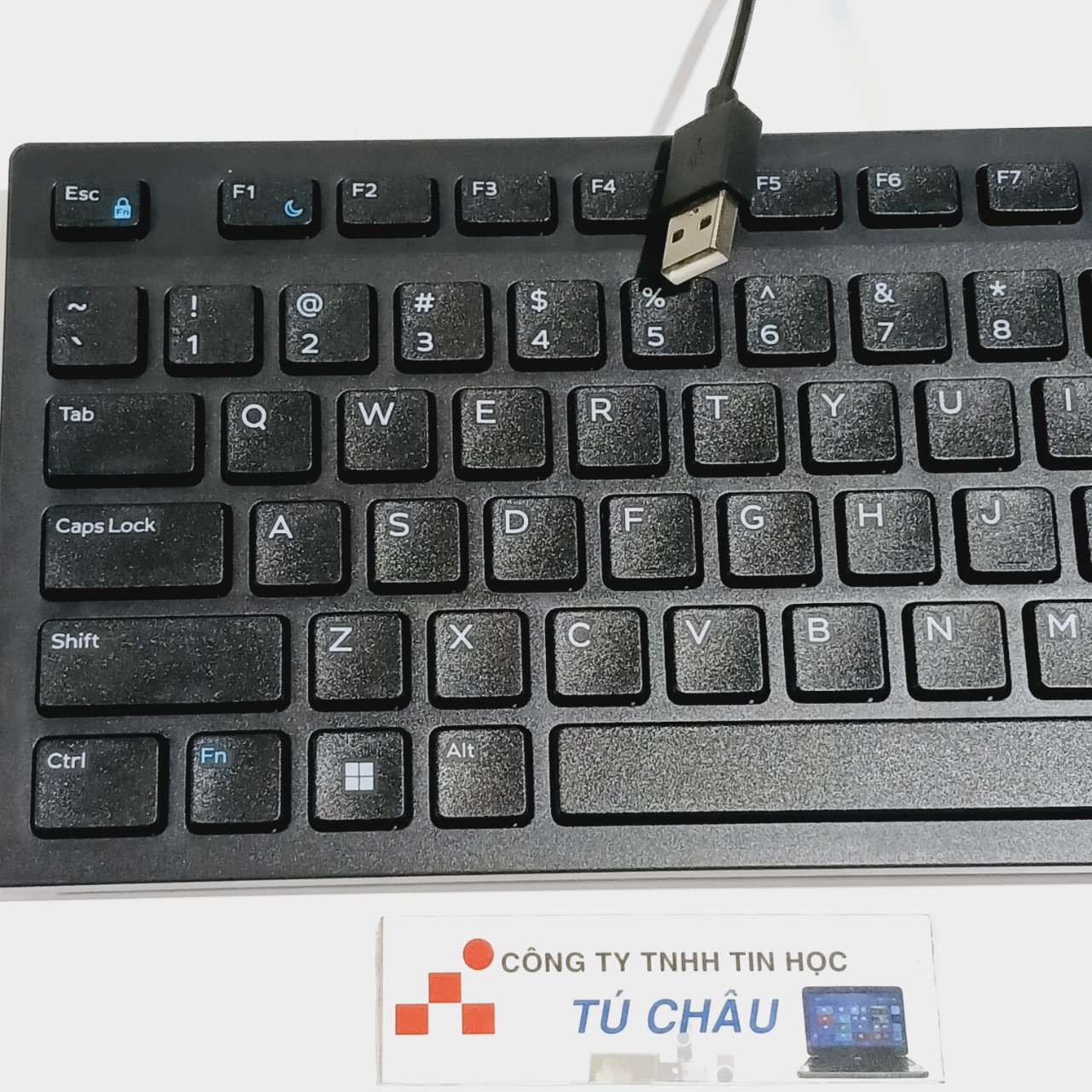 Bàn phím Dell Multimedia Keyboard KB216 (Chuẩn cắm USB, Cáp dài 1.8m)