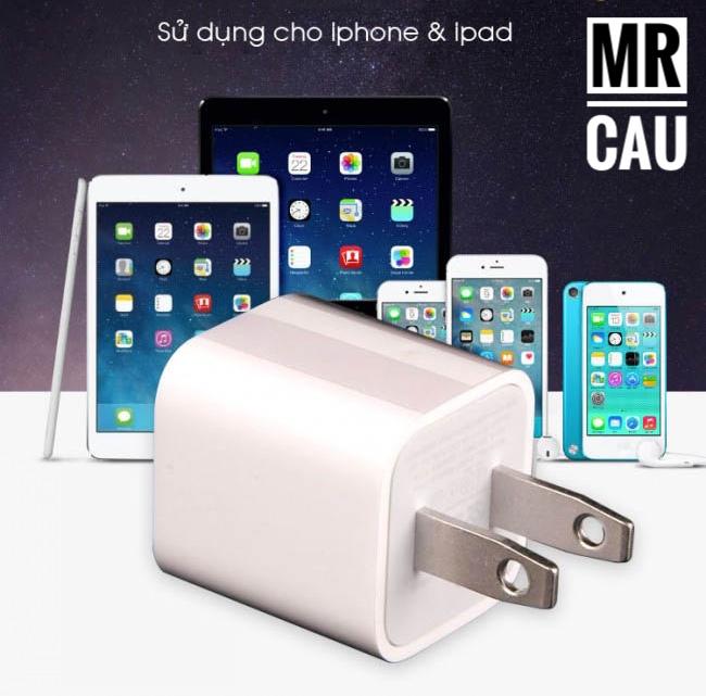 CỦ SẠC CÓC SẠC MAIN ZIN CHO IPHONE 5 IPHONE 6 IPHONE 6 PLUS IPHONE 7 IPHONE 8 IPHONE X IPHONE XR IPHONE XS IPHONE XS MAX MR CAU(TRẮNG) Xạc Tốt Bền