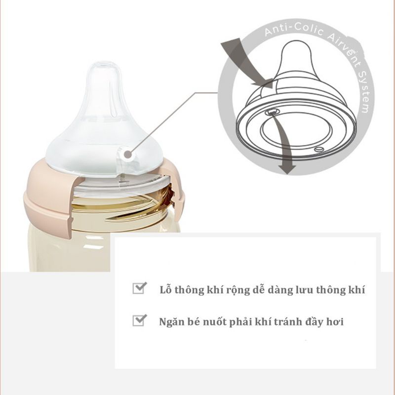 [ Rẻ vô địch] Núm ti Moyuum Hàn Quốc (đủ size 1-4), núm ti silicon siêu mềm