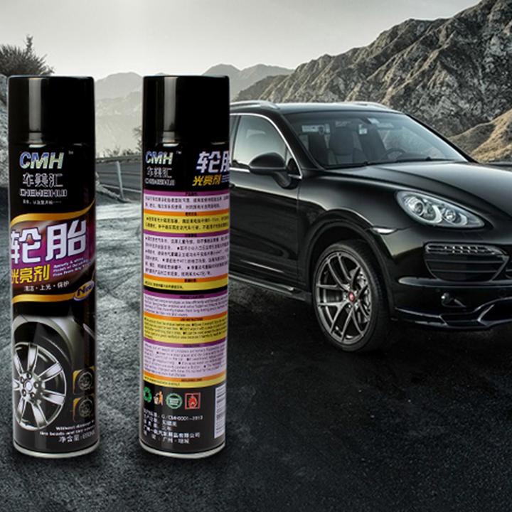 Bình xịt làm bóng và bảo vệ lốp xe ô tô