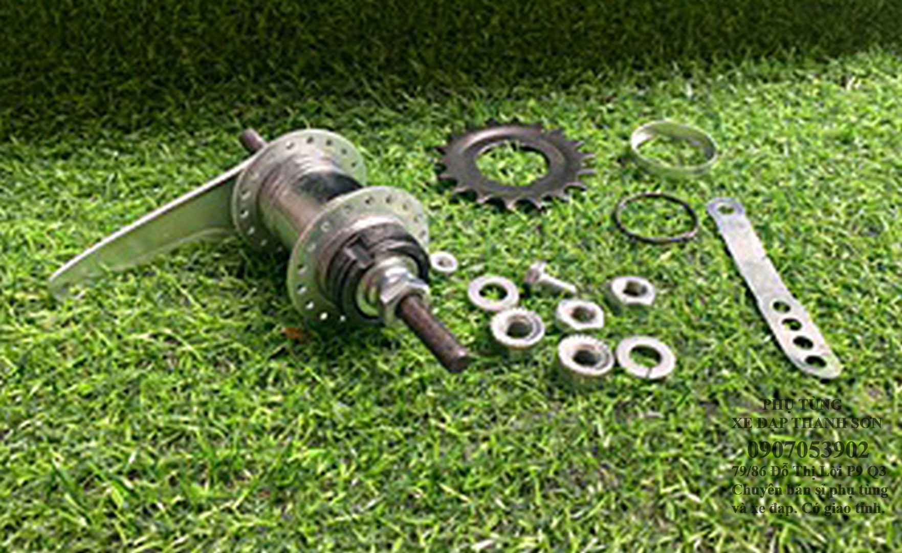 Đùm Sau Xe Đạp FIXED GEAR single (Moay Ơ) 32/36 lỗ CAO CẤP