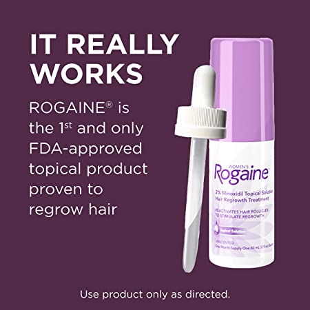 Kem mọc tóc nữ Rogaine 2% Minoxidil Topical Solution 60ml