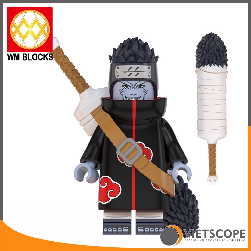 Lắp ráp 8 nhân vật Naruto Uchiha Itachi - Non lego – 7044