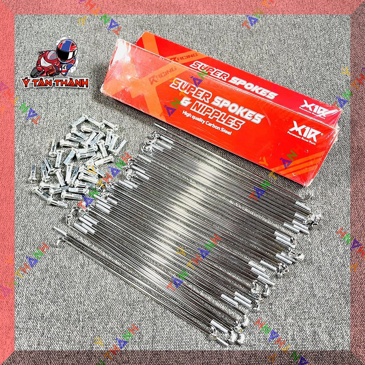Căm NOVA X1R mạ crom cho các loại xe máy MS07