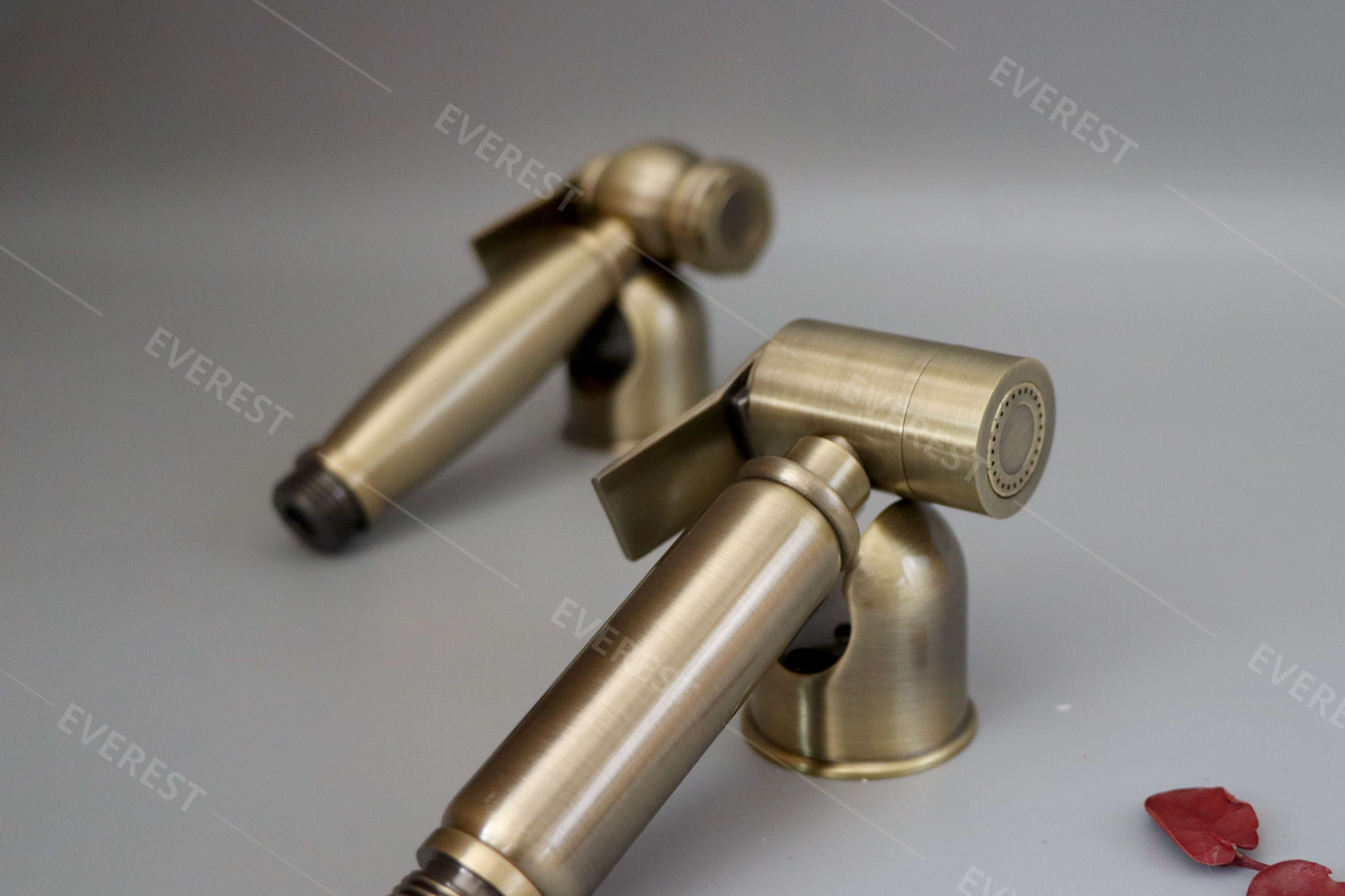 xịt vệ sinh đồng cổ điển