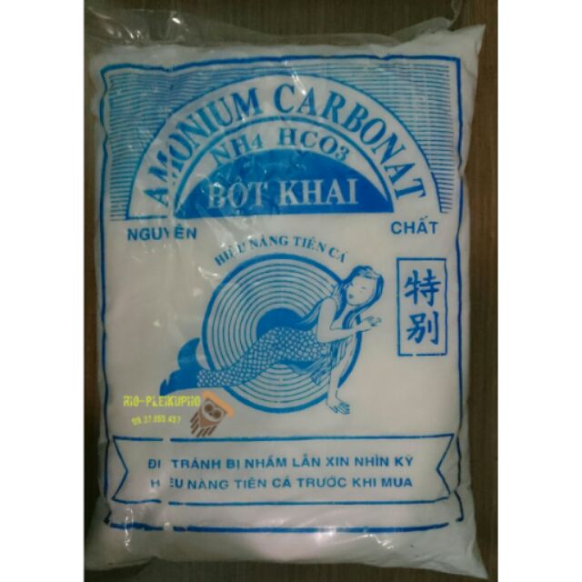 [HN] Bột khai tẩy gỗ NH4HCO3 nguyên chất