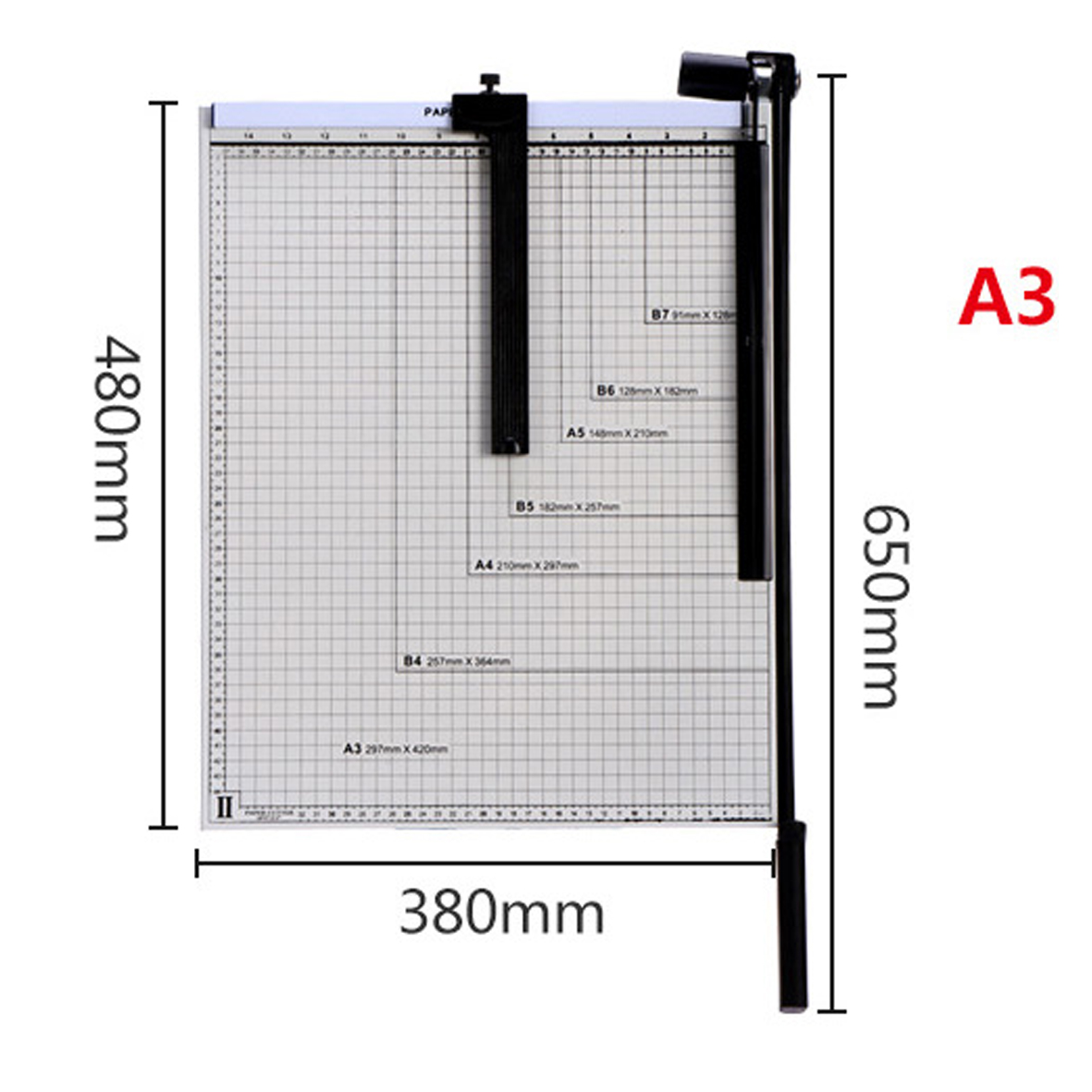 Bàn cắt giấy A3 - A4 Kim Loại