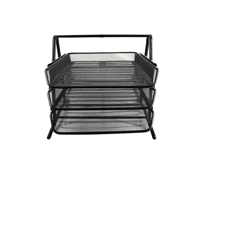 Khay 3 tầng sắt deli 9181