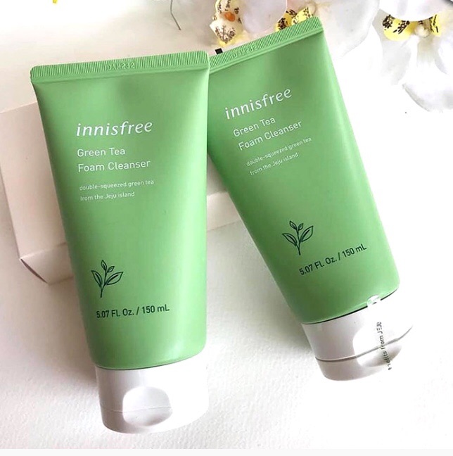 Sữa Rửa Mặt Dành Cho Da Dầu Innisfree Trà Xanh