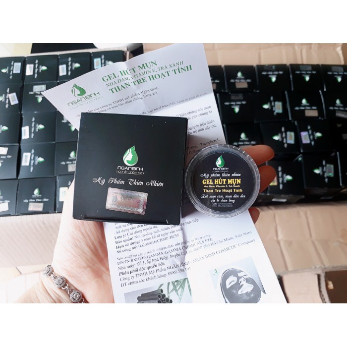 GEL HÚT MỤN THAN TRE HOẠT TÍNH NGÂN BÌNH