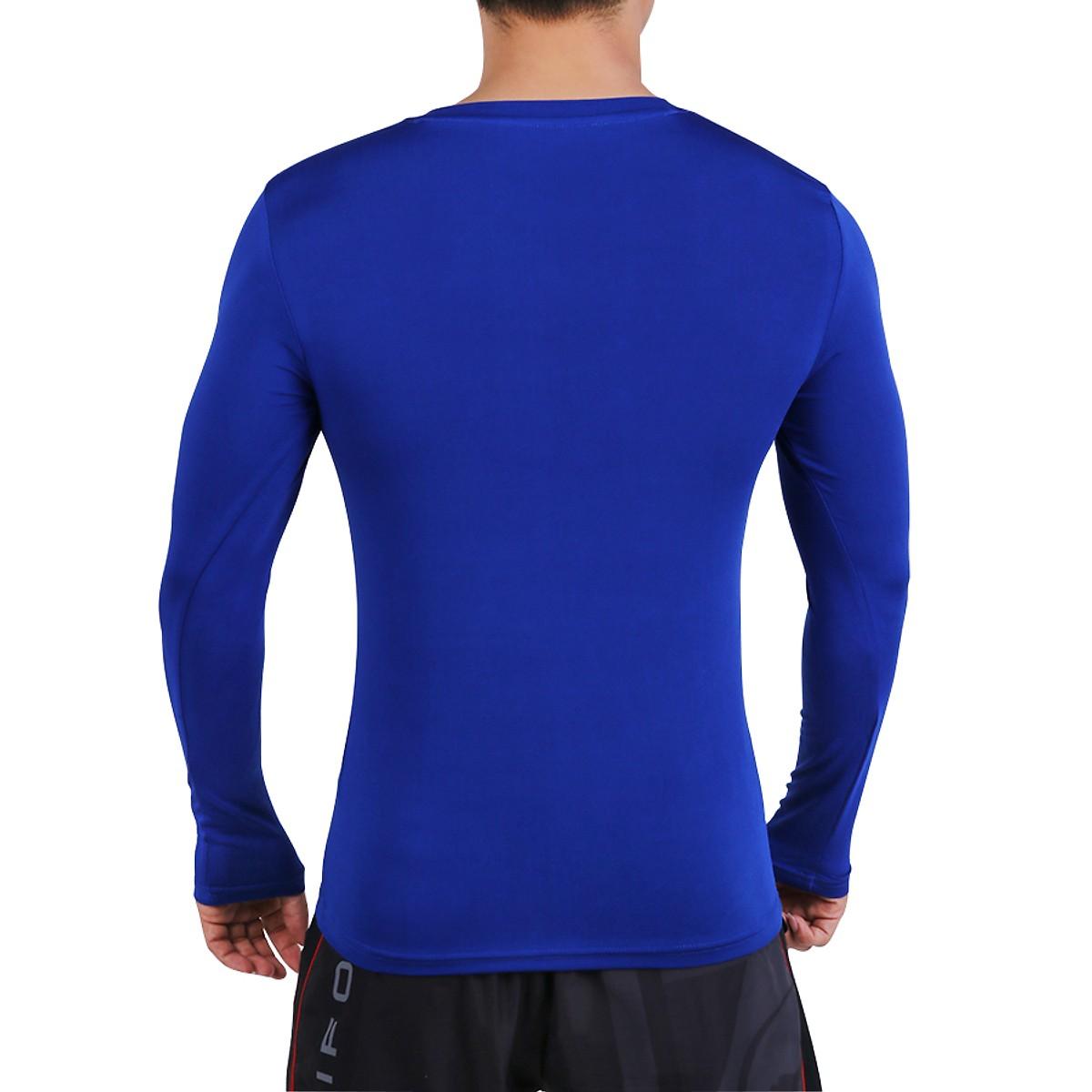 Áo Lót Body dài tay xanh