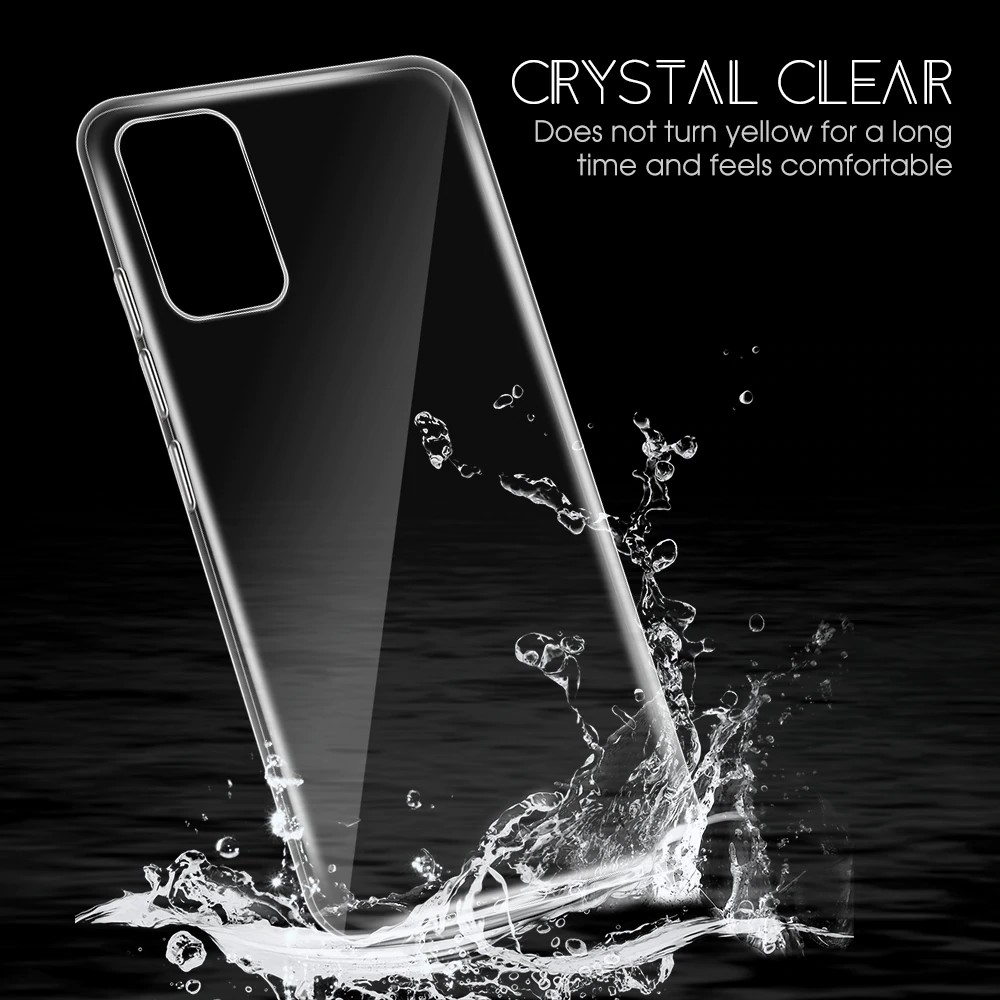 Ốp lưng dẻo trong cho Samsung Galaxy A71 (Loại đẹp, chống bẩn)