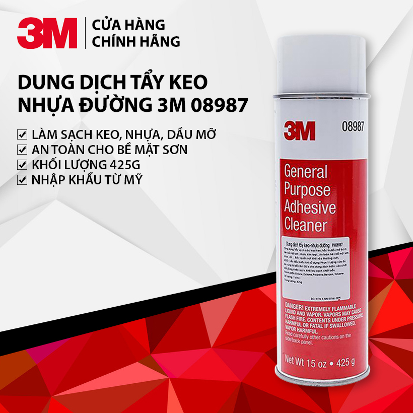 Dung dịch tẩy keo nhựa đường 3M 08987
