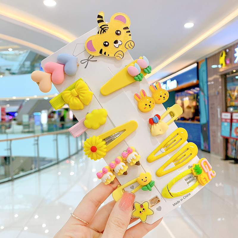Set kẹp tóc 14 món cho bé gái cực yêu