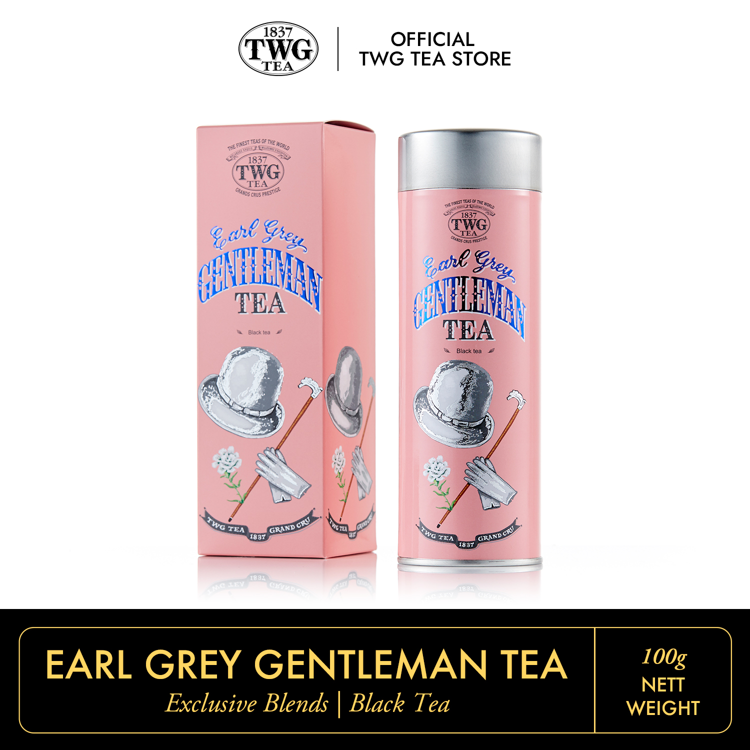 TWG Tea - Earl Grey Gentlement (100g) | Black Tea