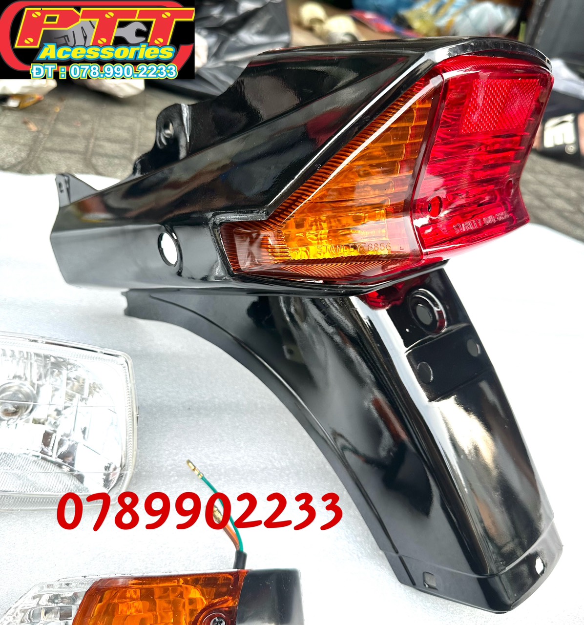 DÀN ÁO XE SUPPER DREAM ĐẦU LỒI CÓ ĐÈN ĐẶC BIỆT ( NHỰA ABS )