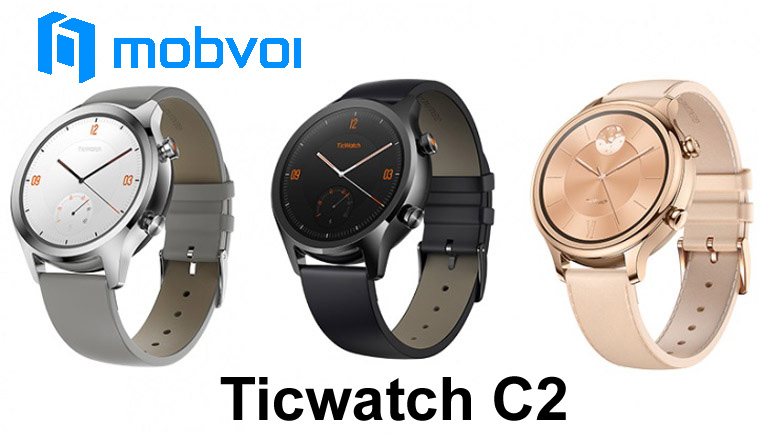 Đồng hồ thông minh Ticwatch C2 kiểu dáng đẹp