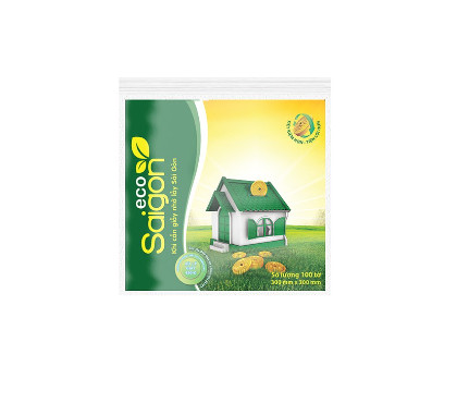 Khăn giấy vuông napkin sài gòn eco - 30x30cm
