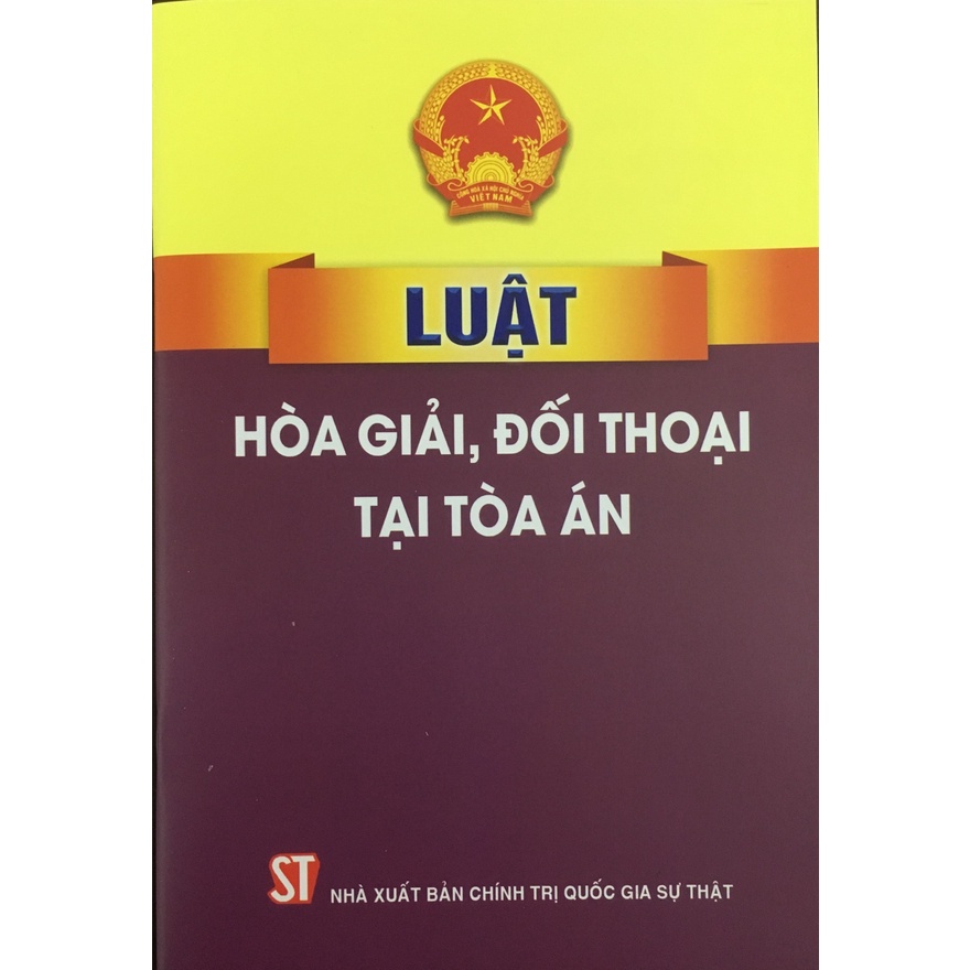 Luật hòa giải, đối thoại tại tòa án