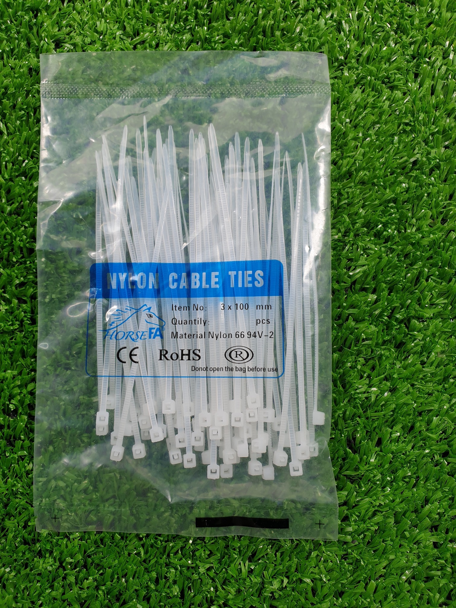 [COMBO 5 túi ] Dây Rút Nhựa 1 Tấc X 3 Li ( 10cm )