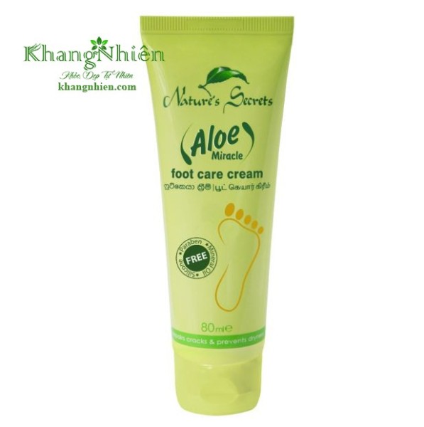 Kem Dưỡng Da Giảm Nứt Gót Chân (Aloe Foot Care Cream) cao cấp