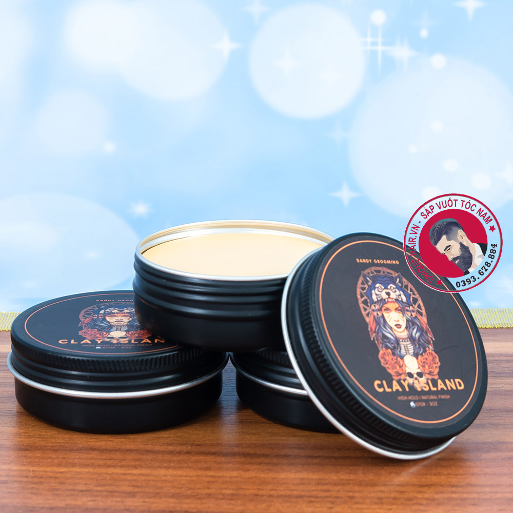 Sáp Vuốt Tóc DanDy Clay Island
