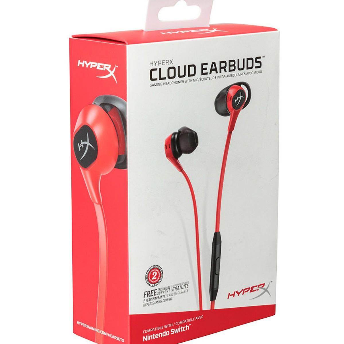 Tai nghe Kingston HyperX Cloud EARBUDS - HX-HSCEB-RD