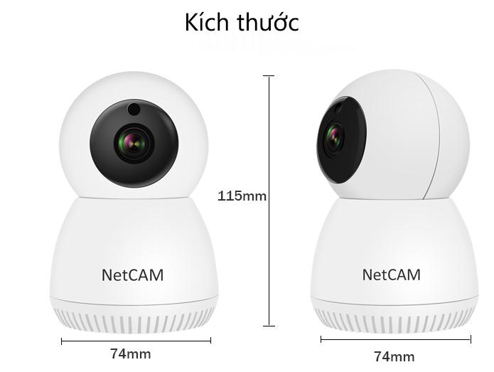 Camera IP wifi NetCAM NVC2.0 1080P - Hãng Phân Phối Chính Thức